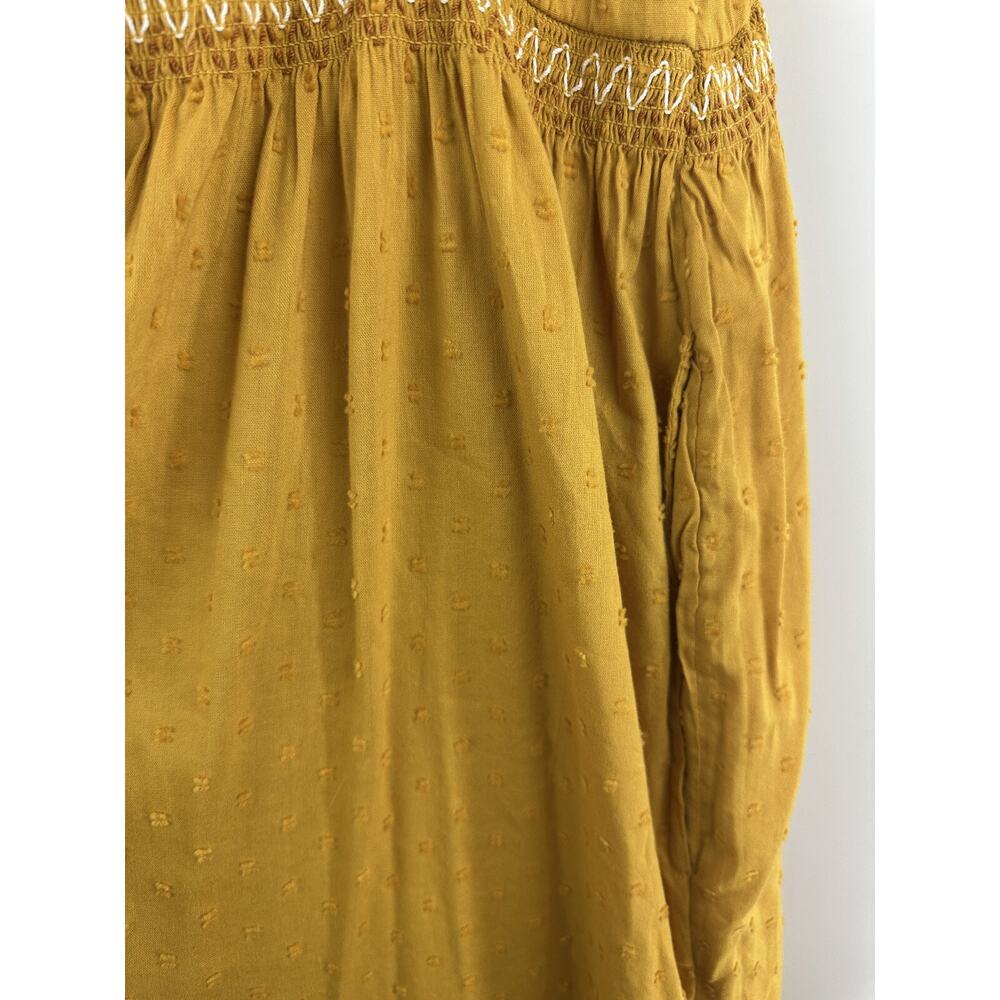 Old Navy Sleeveless Waist Defined Embroidered Clip Dot Maxi Dress Plus Size 3X - Picture 9 of 15